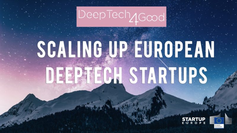 Découvrez le programme DeepTech4Good