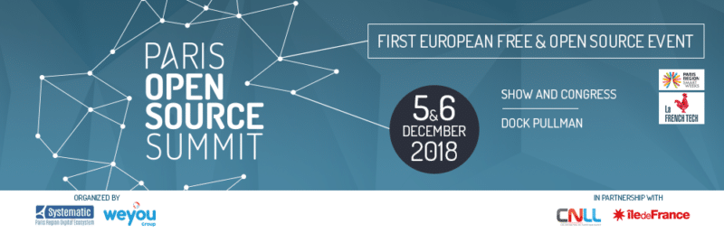 Paris Open Source Summit : le Pôle Systematic organise le 1er événement en Europe dédié à tous les acteurs de l’écosystème Open Source !