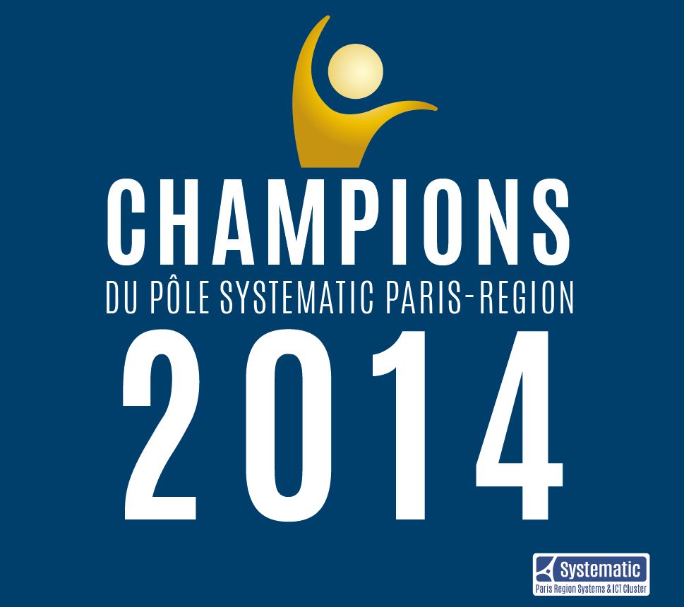 Les 6 Champions 2014 de Systematic Paris-­Region ont été dévoilés le 9 octobre lors de la 6e journée Ambition PME