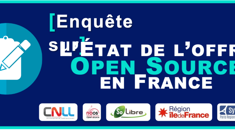[Enquête] Participez à notre grande enquête sur l’état de l’offre Open Source en France