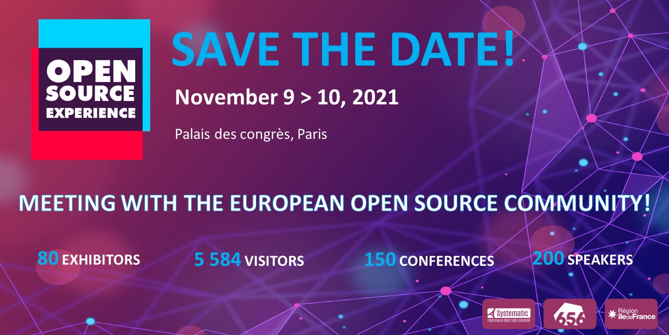 Save the Date - Open Source Experience