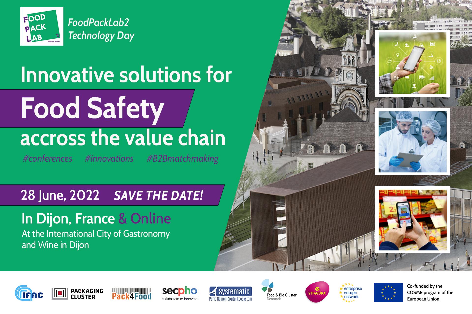 FoodPackLab 2 Final Event: Innovative solutions for food safety accross the value chain!