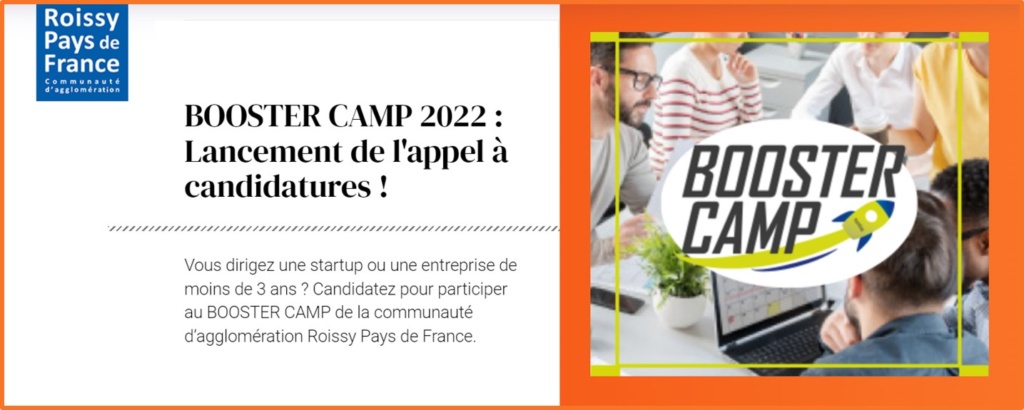 BOOSTER CAMP Roissy Pays de France