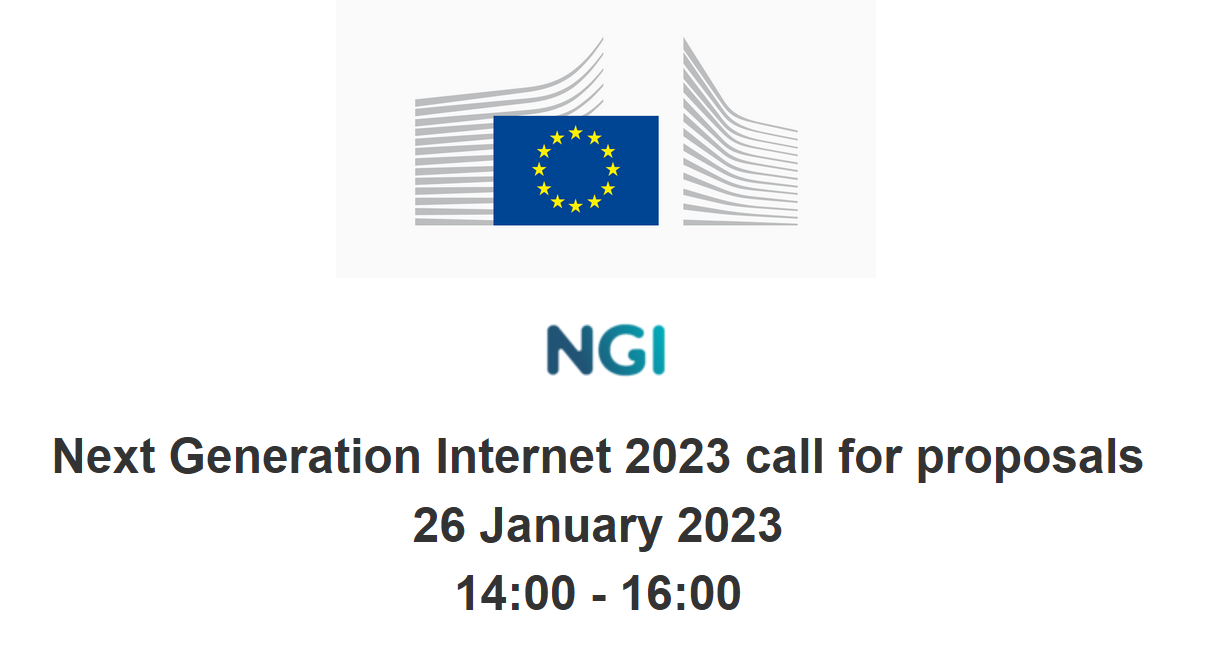Webinaire d’information : les prochains calls NGI d’Horizon Europe [EN]
