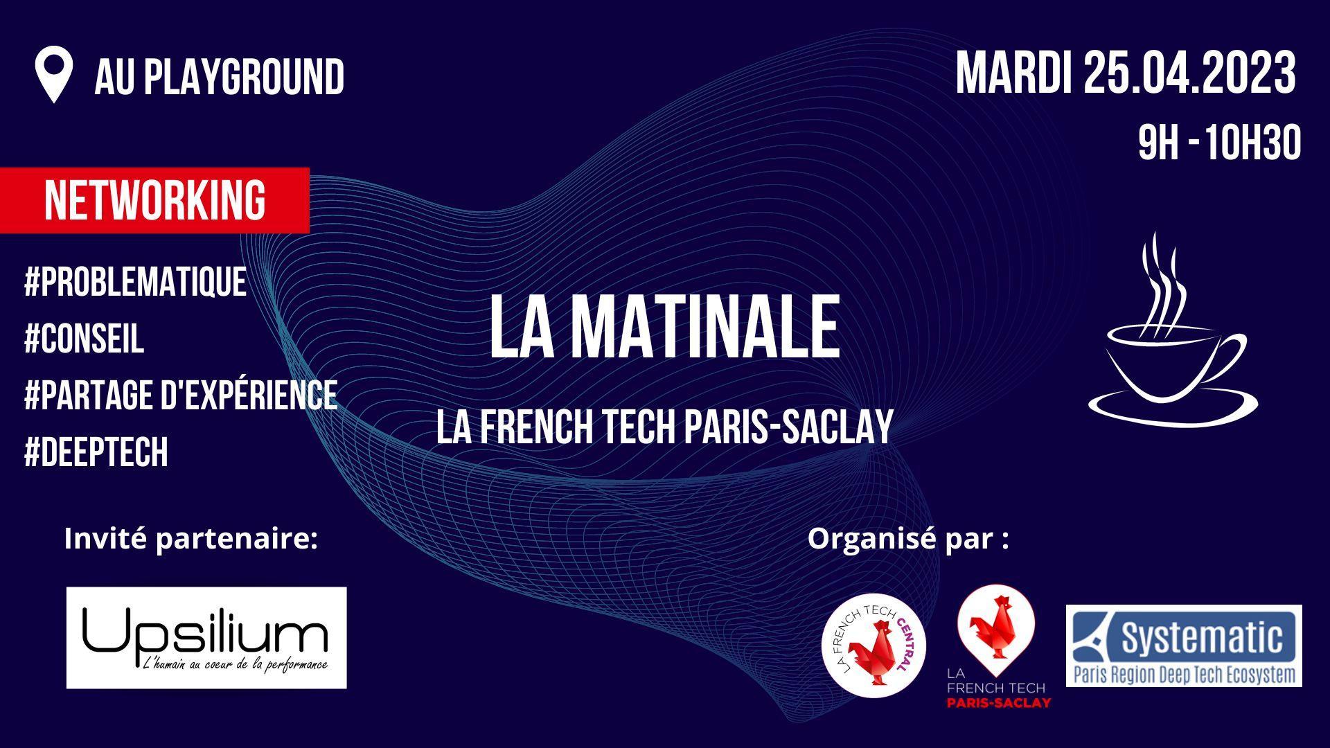 Matinale French Tech Paris Saclay