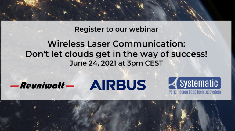 Webinaire Reuniwatt “Wireless Laser Communication: Don’t let clouds get in the way of success!”