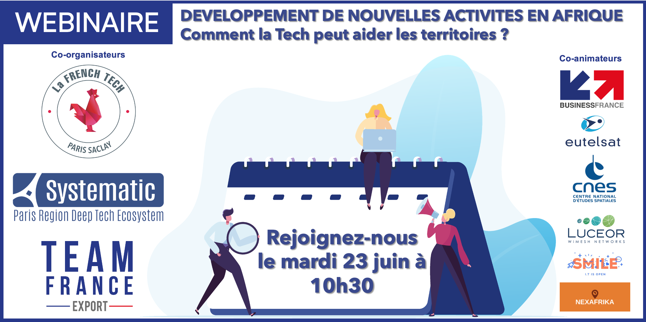 [WEBINAR] Développement de nouvelles activités en Afrique : comment la Tech peut aider les territoires ?