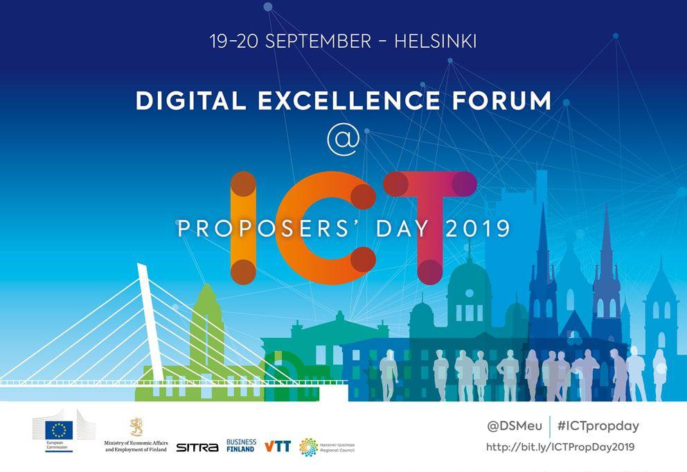 Digital Excellence Forum @ ICT Proposers’ Day 2019 Helsinki