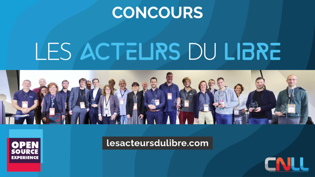 Concours Acteurs du Libre 2024