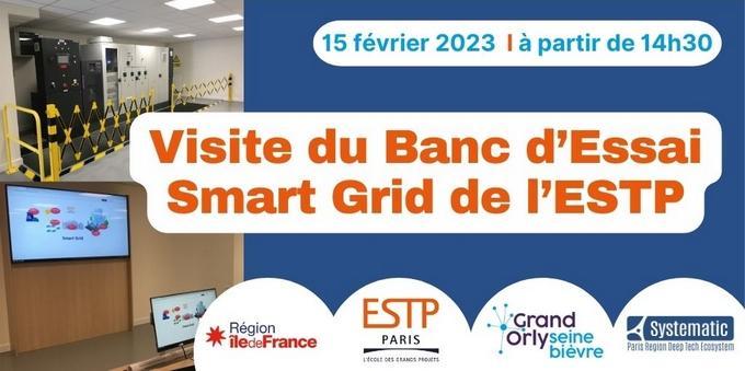 Territoires: Visite Banc d’Essai Smart Grid de l’ESTP