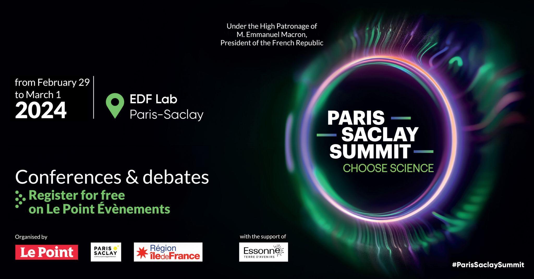 Paris Saclay Summit 2e édition