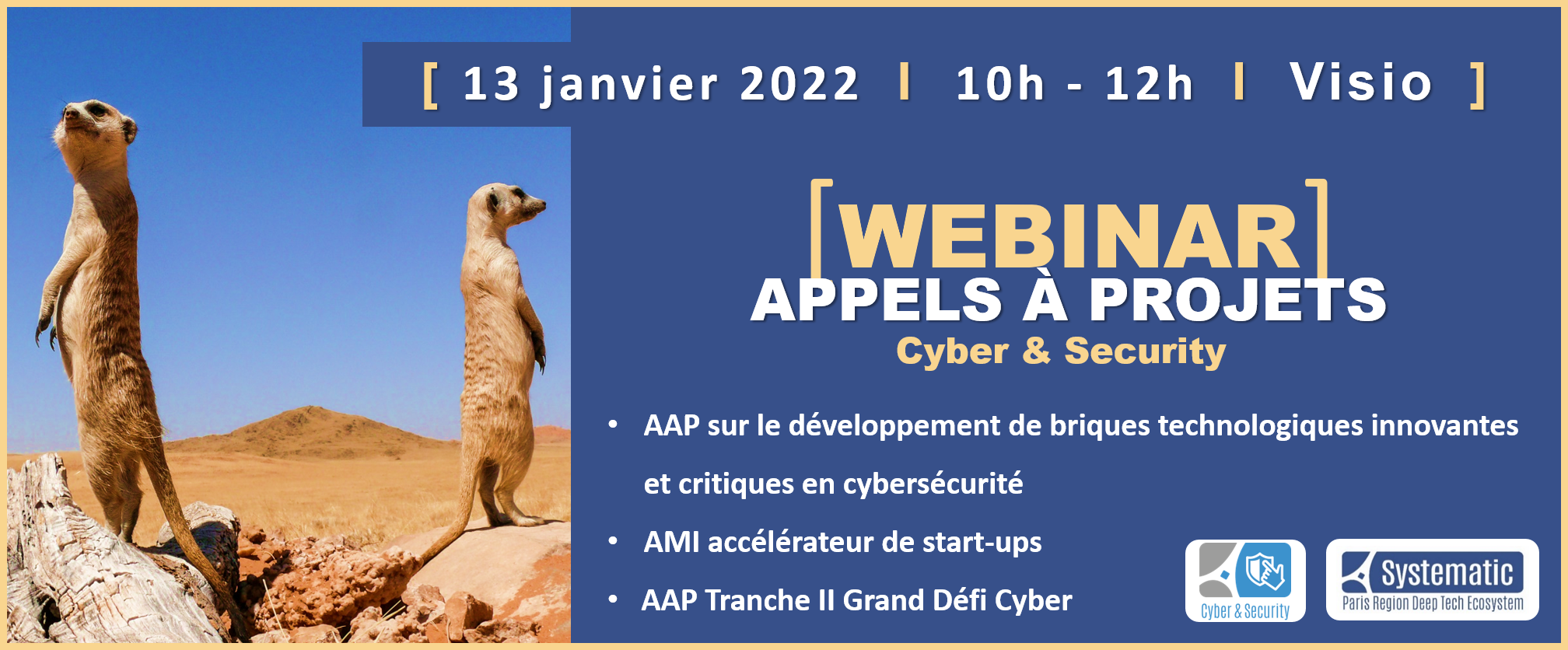 Webinaire Appel à projets