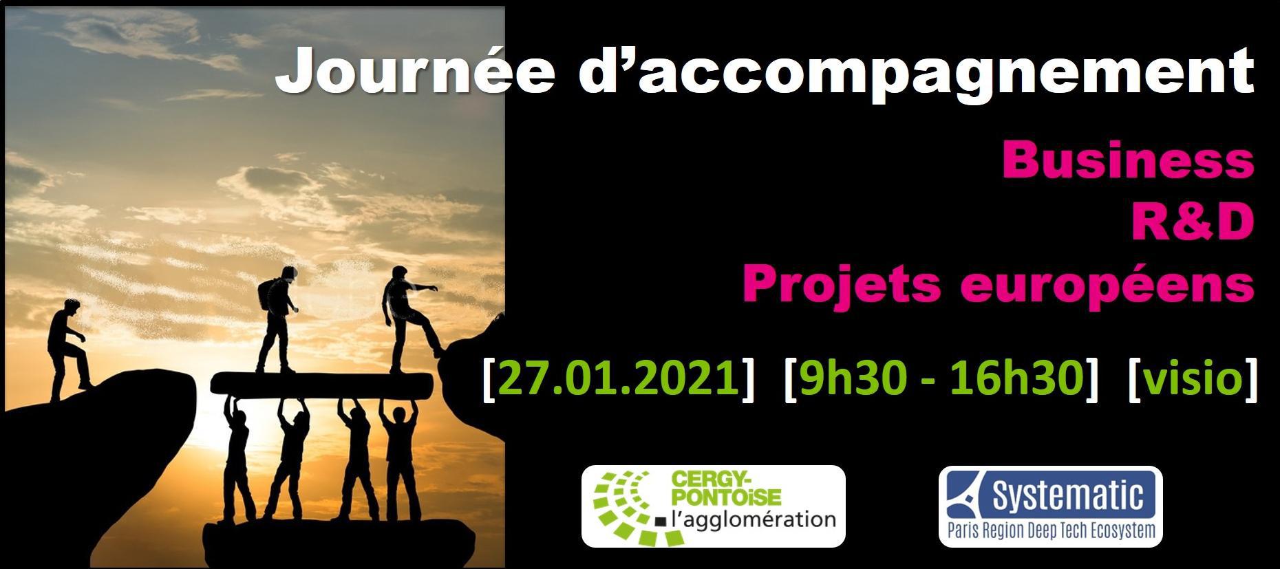 [Visio] Journée d’accompagnement business, R&D et projets européens par Systematic pour les entreprises de la CA Cergy Pontoise