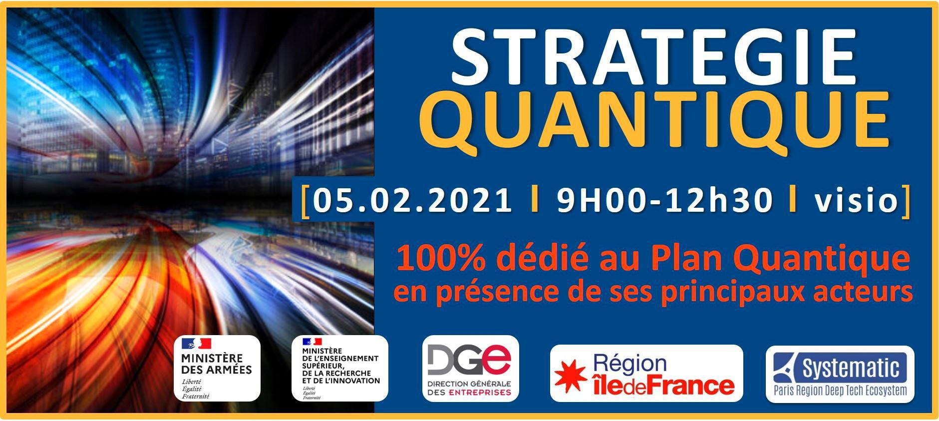 Stratégie Quantique – Plan Quantique 2021