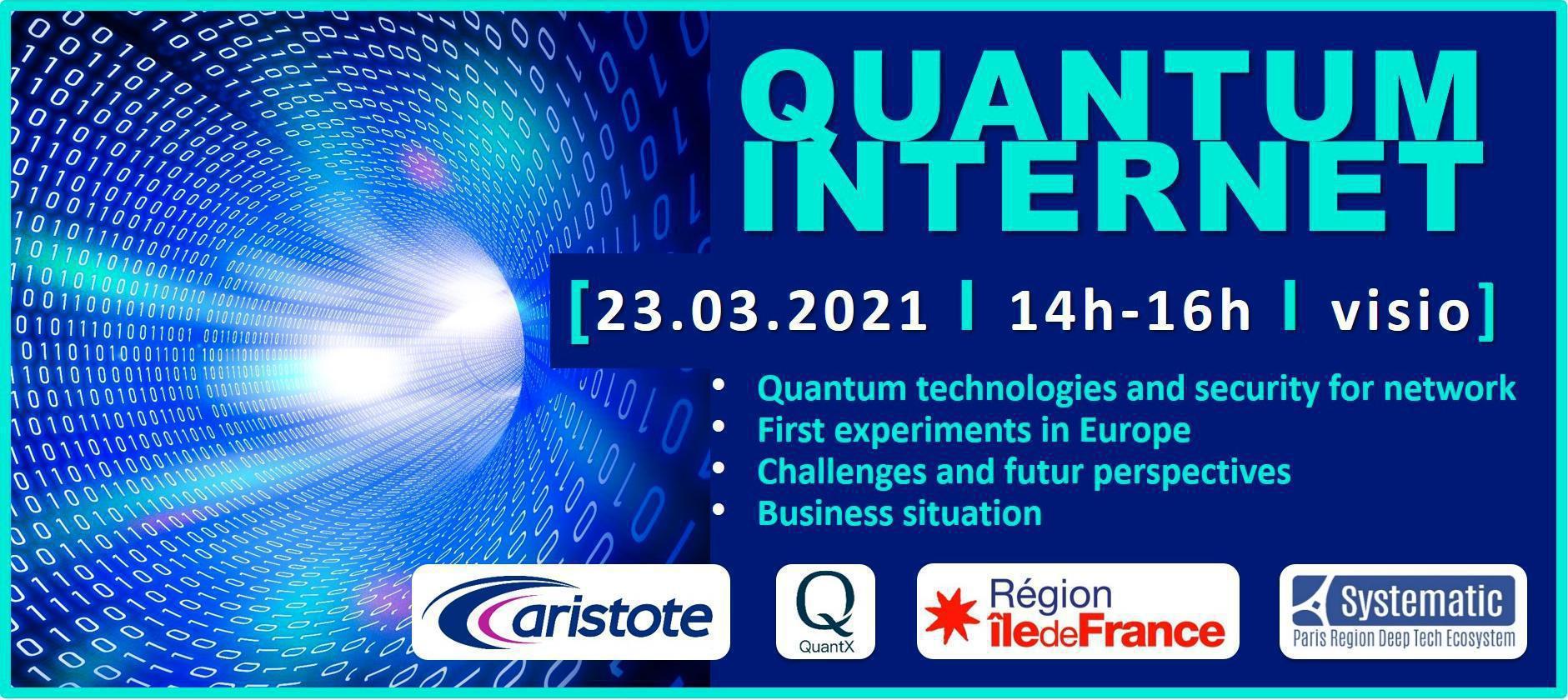 QUANTUM  INTERNET avec Systematic – Aristote – Quantx