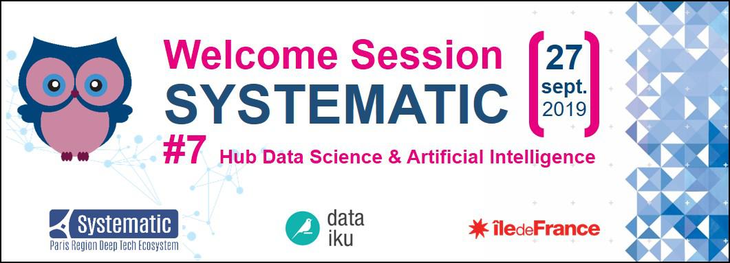 Welcome Session spéciale  » Hub Data Science & Artificial Intelligence »