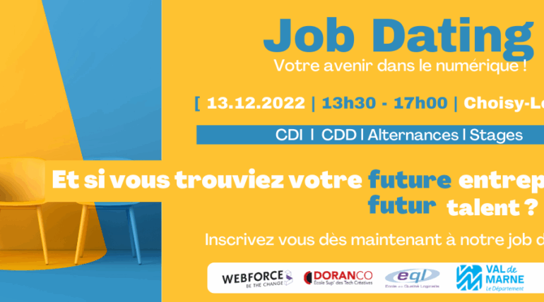 Job Dating à la Cité des métiers