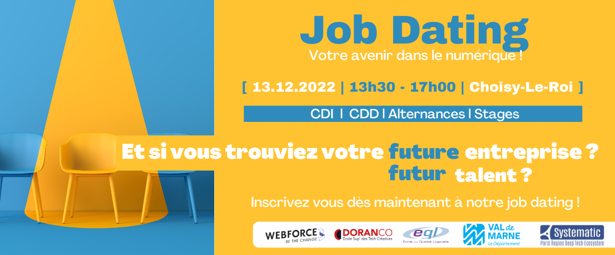 Job Dating à la Cité des métiers