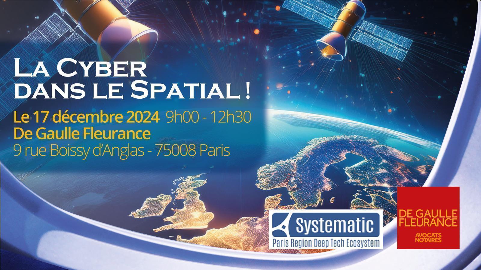 La Cyber dans le spatial : embarquement immédiat !