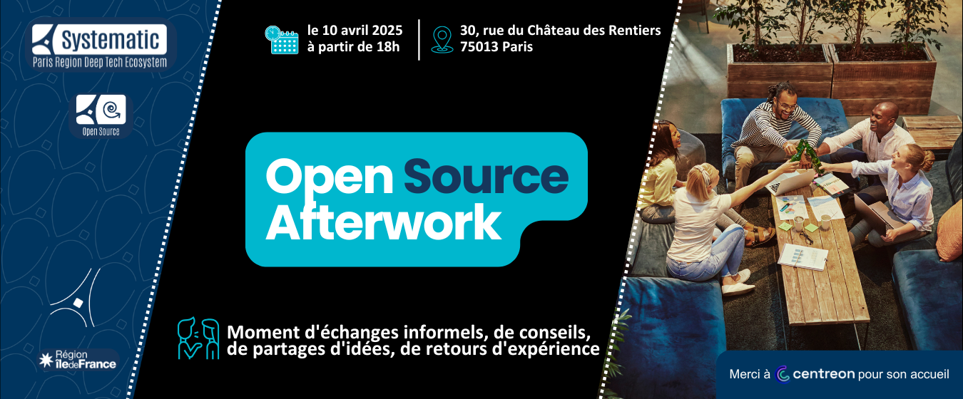 Open Source Afterwork#4 – 10 avril 2025