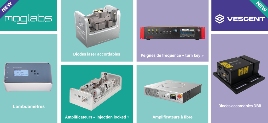 Opton signe 2 accords exclusifs avec MOGLabs (Australie) & Vescent Photonics