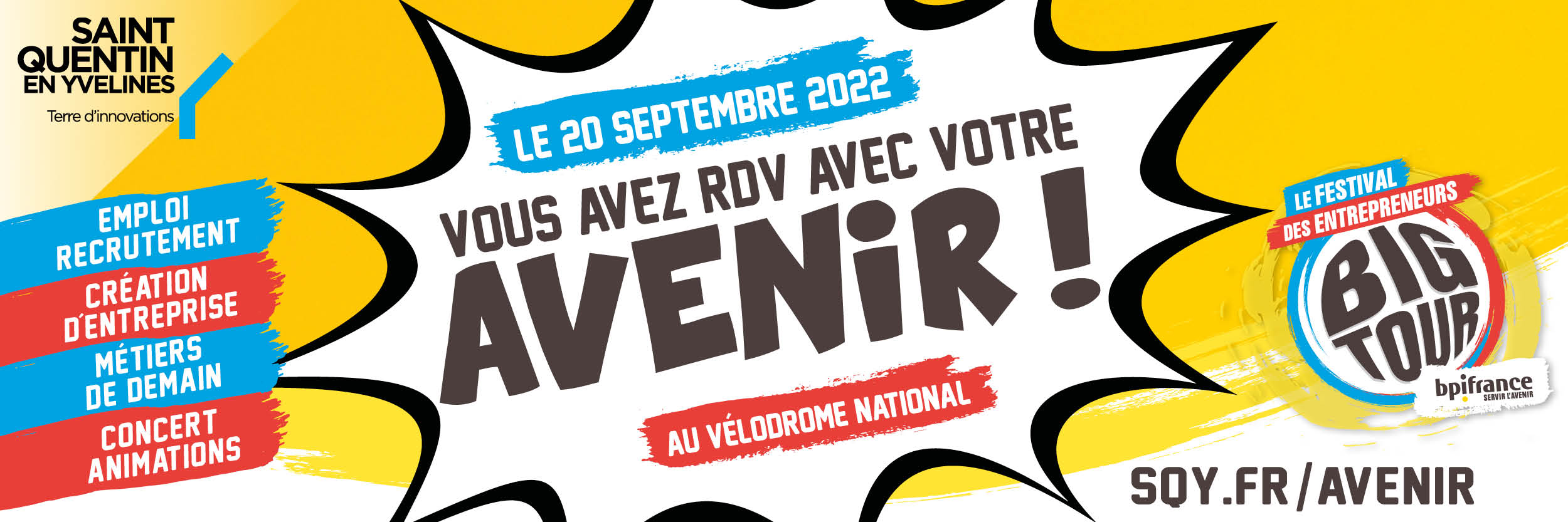 Saint-Quentin-en-Yvelines est très fier d’accueillir l’étape francilienne du BIG Tour 2022