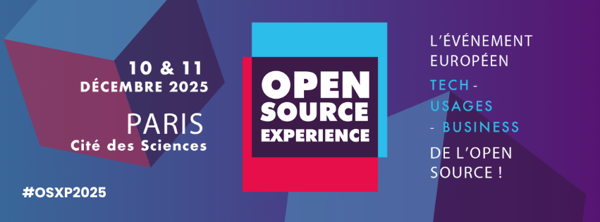 Open Source Experience 2025&nbsp;: L’open source, clé de l’autonomie stratégique de l’Europe