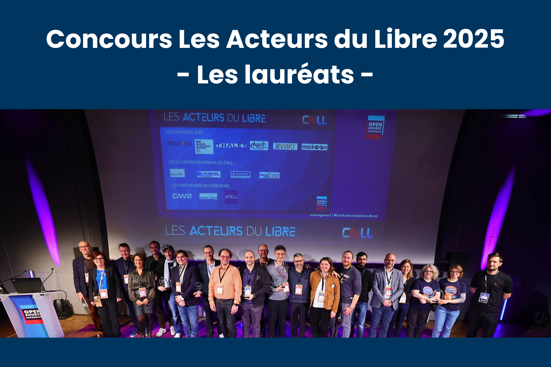 Concours les acteurs du libre 2025 – Thales et XWiki membres de Systematic lauréats
