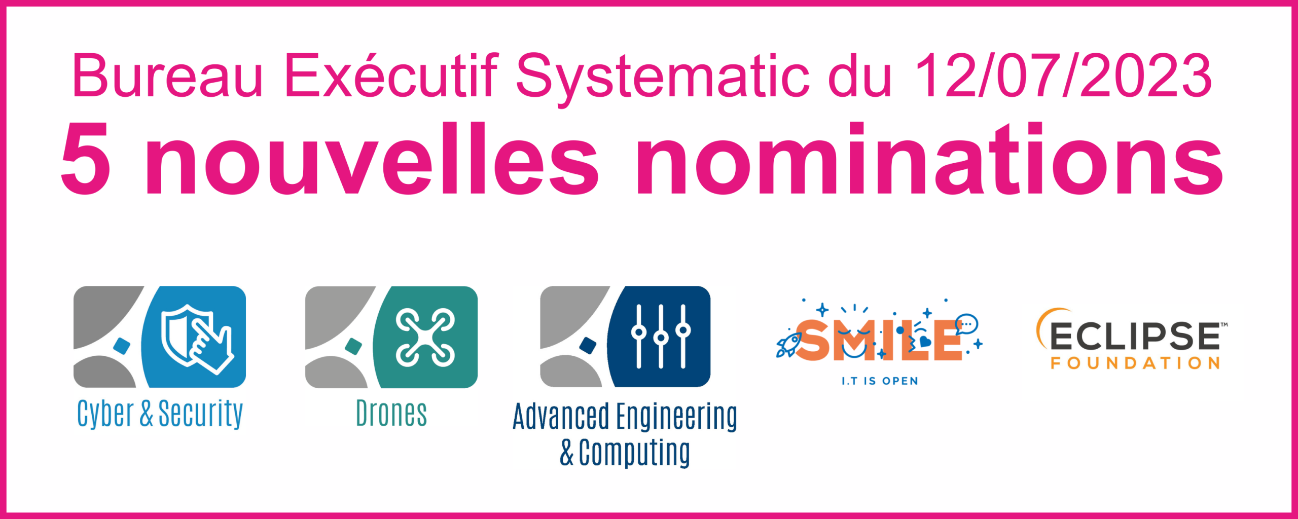 5 nominations d&rsquo;importance chez Systematic&nbsp;!