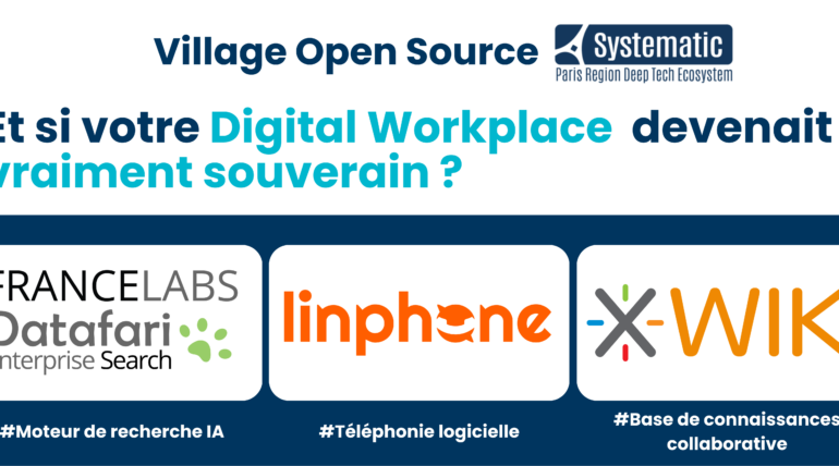 Village Open Source Systematic sur le salon Digital Workplace – Documation 2026