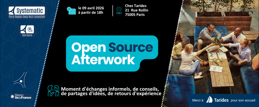 Open Source Afterwork#6 – 09 avril 2026