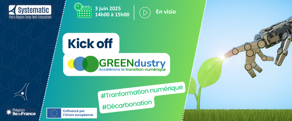 Webinaire Kick off GREENdustry