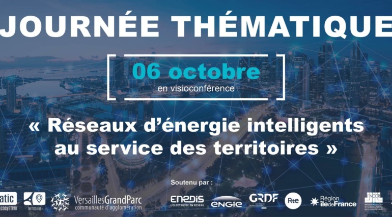 [Enjeu Territoires] Journée Thématique : Réseaux d&rsquo;énergie intelligents au service des territoires