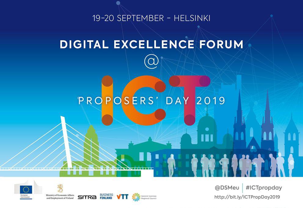 Digital Excellence Forum @ ICT Proposers&rsquo; Day 2019 Helsinki