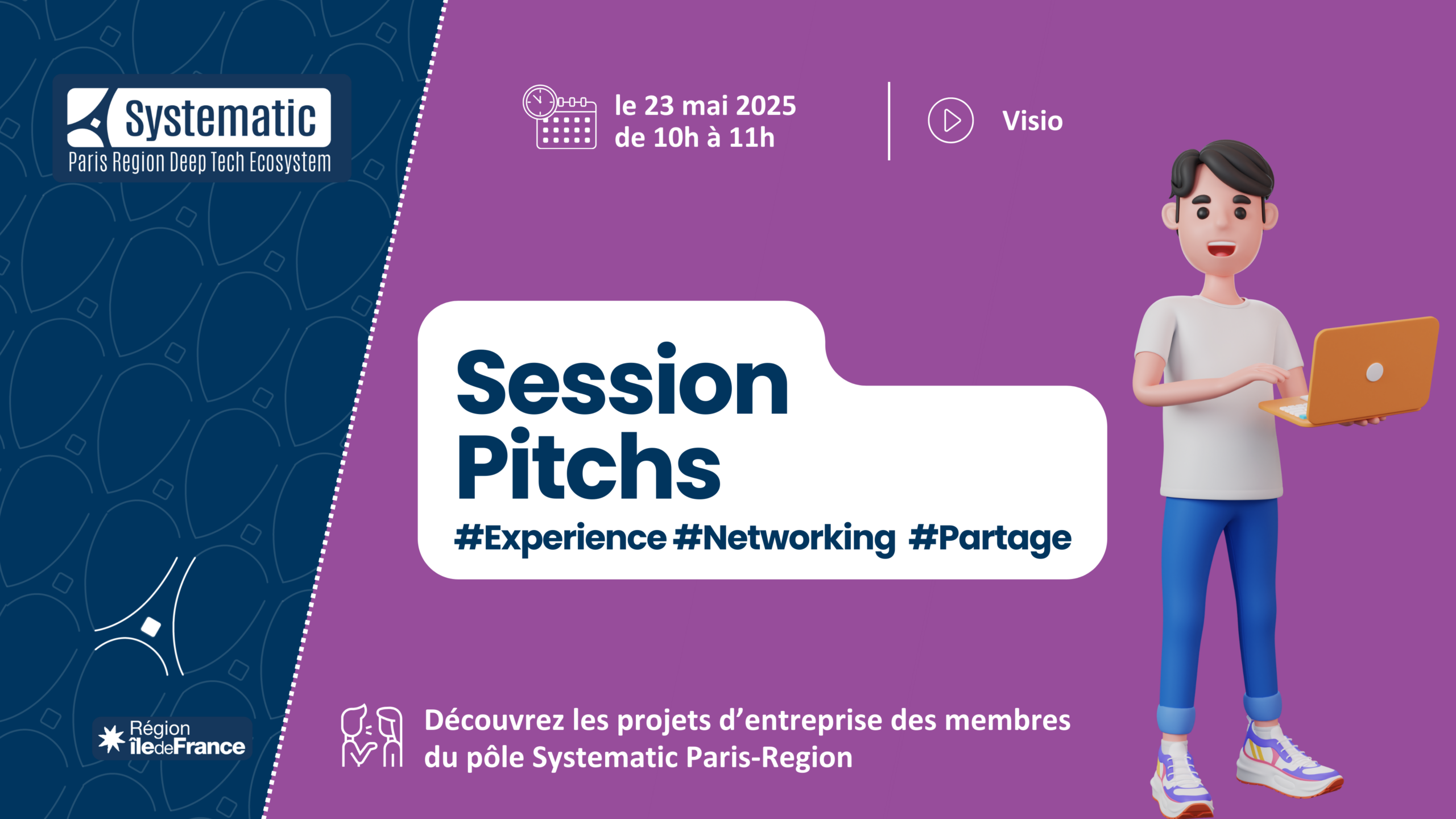 Session Pitchs du 23 mai 2025