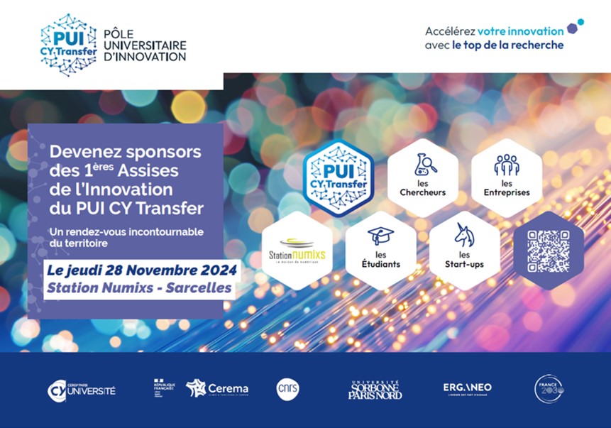 Devenez sponsor des Premières Assises de l&rsquo;Innovation du PUI CY Transfer
