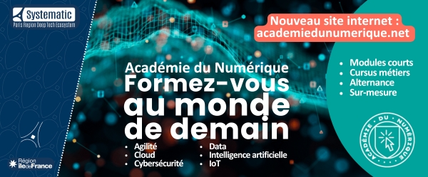 Développez / mettez à jour les compétences de vos collaborateurs dans le domaine stratégique du numérique&nbsp;!