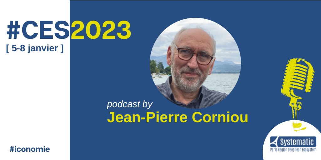 Jean-Pierre Corniou partage sa veille professionnelle du CES Las Vegas via podcast&nbsp;!