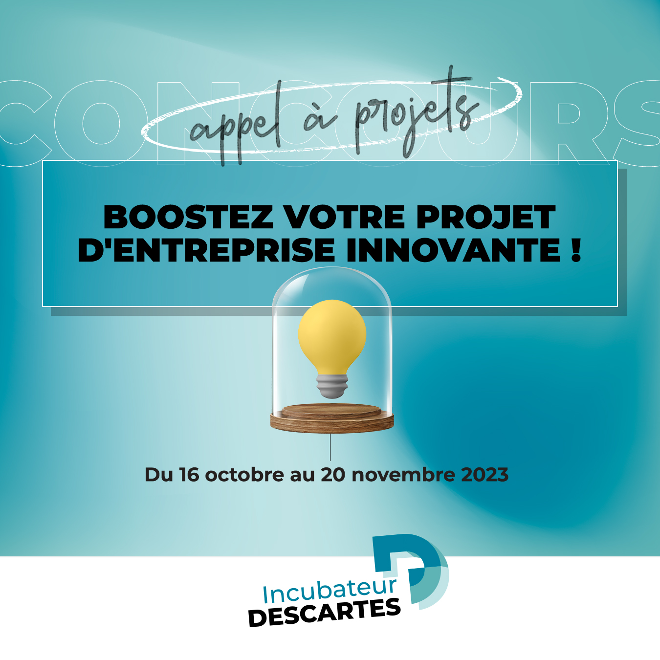 L’Incubateur Descartes lance la 12ème édition de son concours