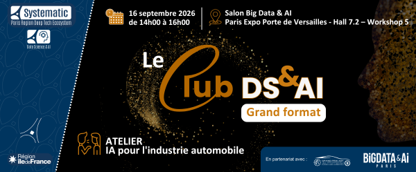 Club DSAI – Grand format – IA pour l'industrie automobile