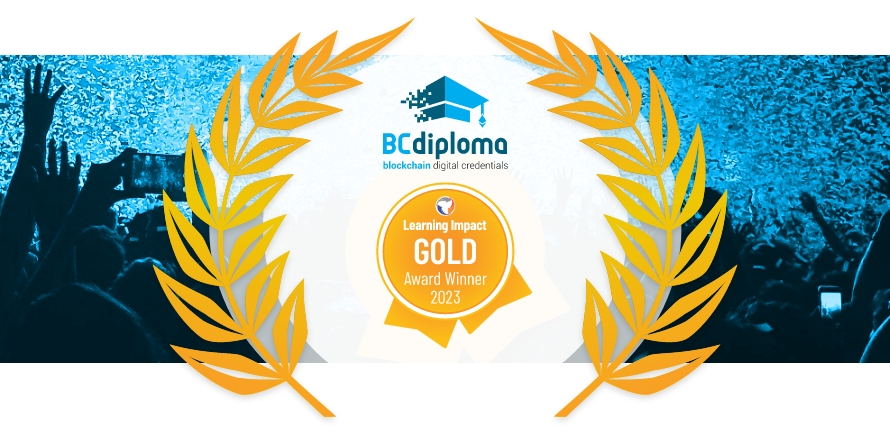 BCdiploma remporte la médaille d&rsquo;or au Learning Impact 2023