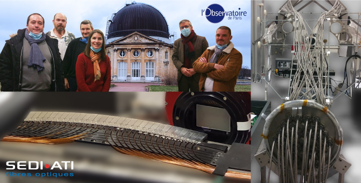 SEDI-ATI livre des fibres télescopes pour le projet MOONS
