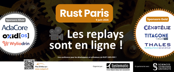 Rust Paris 2026&nbsp;: revivez les temps forts en vidéo&nbsp;!