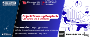 Atelier Scale-up 2 - 8 novembre 2026