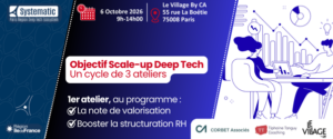 Atelier Scale-up Deep Tech