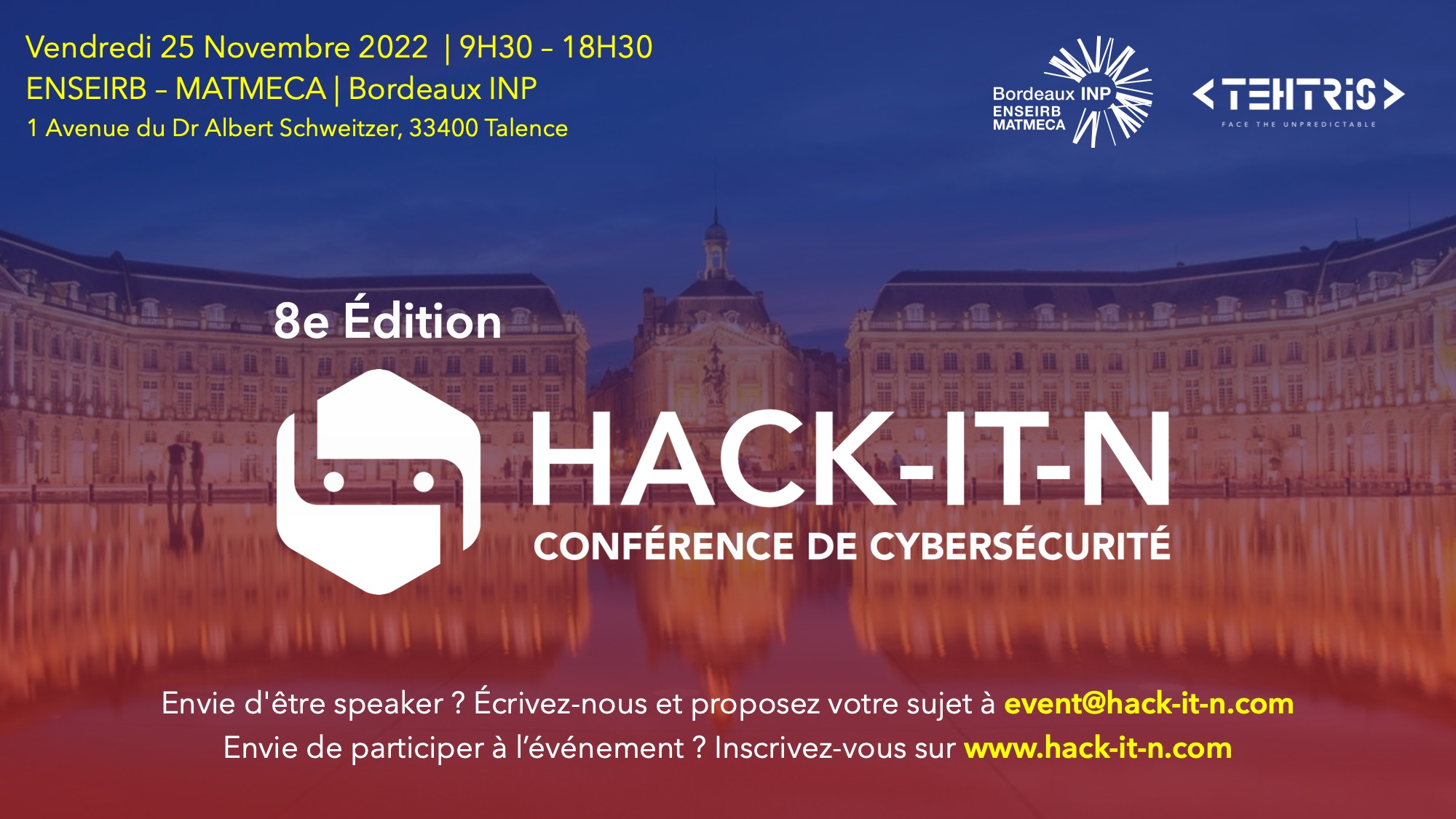 Conférence cyber sécurité HACK-IT-N
